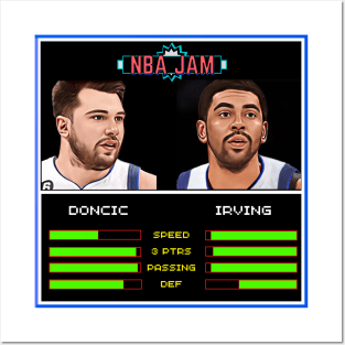 Luka & Kyrie - NBA Jam Edition Posters and Art